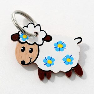ovečka-modrá-přívěsek