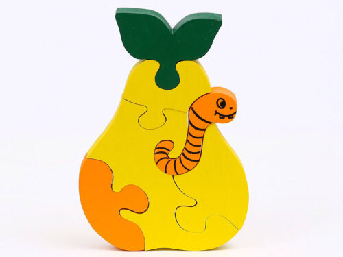 Hruštička s červíkem Pepíkem