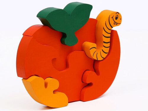 Alternative view of Jablíčko s červíkem Pepíkem-rozkládací