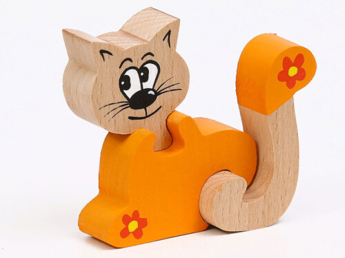 Alternative view of Kočička oranžová-rozkládací