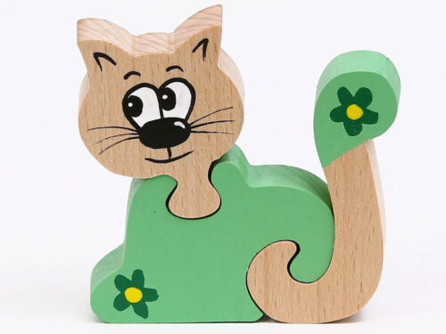 Kočička zelená světlá-rozkládací