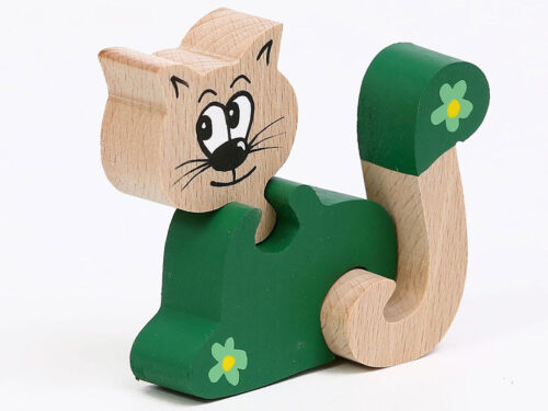 Alternative view of Kočička zelená tmavá -rozkládací