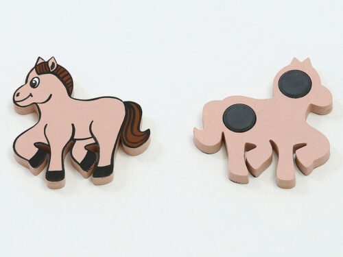 MAGNET -KONÍK SVĚTLE HNĚDÝ