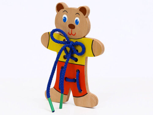 Alternative view of Medvídek šněrovadlo