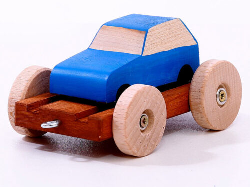 Alternative view of Vagonek-8-s autem modrým