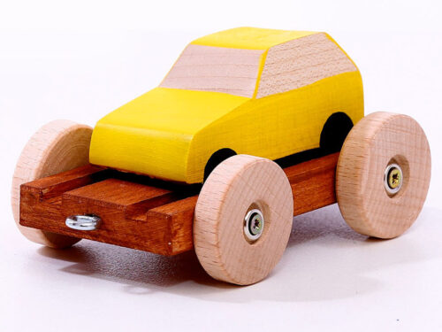 Alternative view of Vagonek-9-s autem žlutým