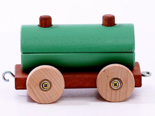 Vagonek-2-zelená cisterna