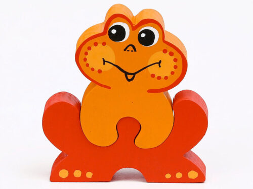 Žabka oranžovo-červená-rozkládací