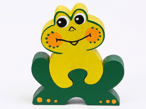 Žabka-žluto-zelená